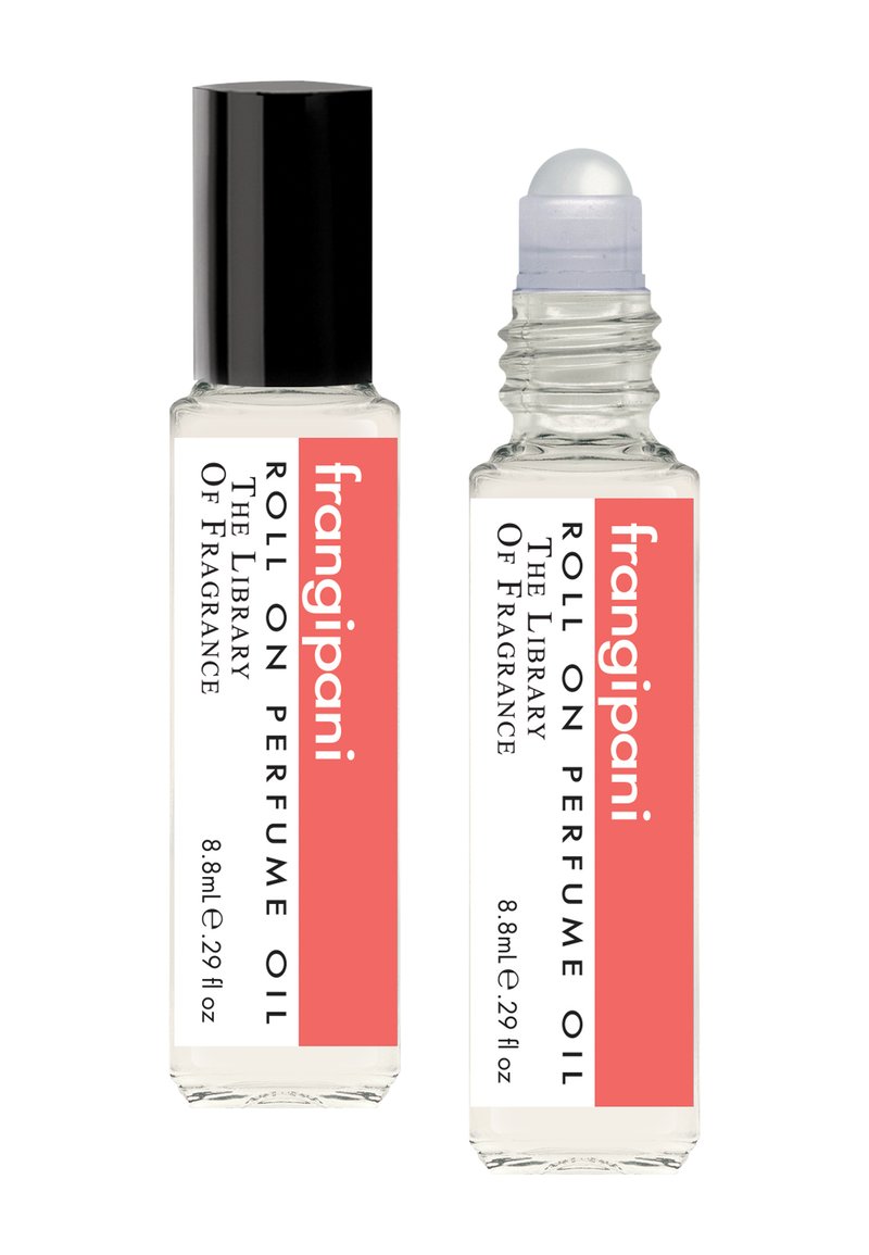 The Library of Fragrance ROLL ON PERFUME  - Eau de Parfum - frangipani
