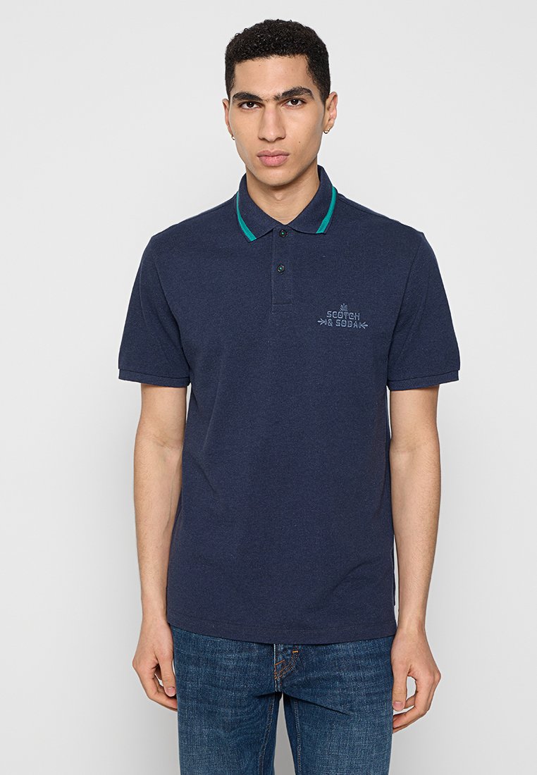 Scotch & Soda Poloshirt donkerblauw Scotch & Soda Poloshirt donkerblauw