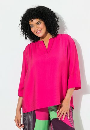 GATHERED SHOULDER 3/4 SLEEVE  - Camicetta - pink
