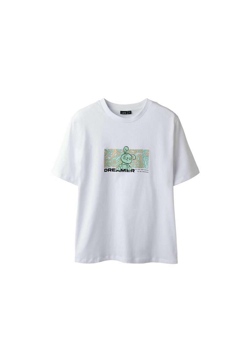 LMTD T-shirt print crème LMTD T-shirt print crème