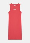 SLEEVELESS DRESS - Φόρεμα ημέρας - deep crimson fruit