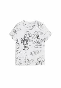 MICKEY SKETCH  - Tricou cu imprimeu - white