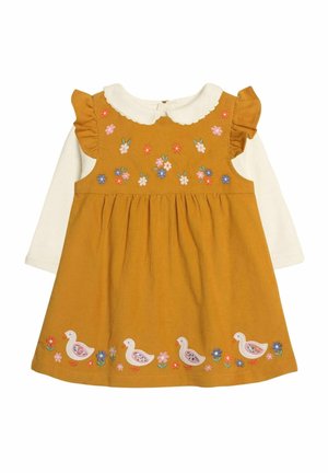 DUCK EMBROIDERED SET - REGULAR FIT - Body - mustard