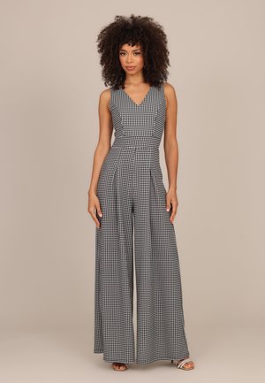 WAL G. V NECK - Tuta jumpsuit - black/white