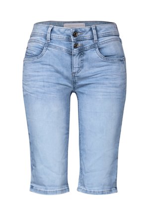 Street One BERMUDA - Jeans Shorts - blau