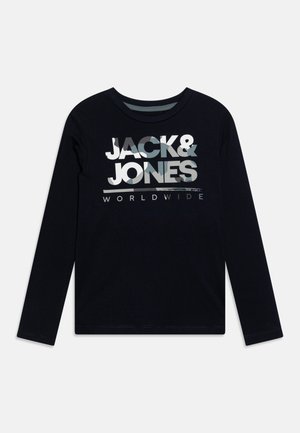 Jack & Jones Junior JJLUKE CREW NECK - Maglietta a manica lunga - navy blazer