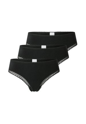 CHEEKY 3 PACK  - Slip - schwarz