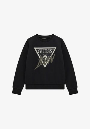 Guess Sportinis megztinis - schwarz