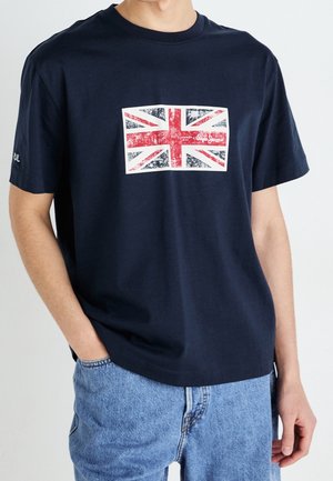 T-shirt med print - dark blue