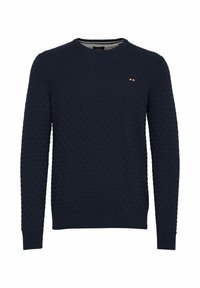 FQKYLE structure crewneck knit - Pullover - salute