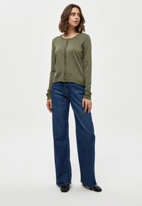 Minus MINEW LAURA CARDIGAN - Jopica - green field melange