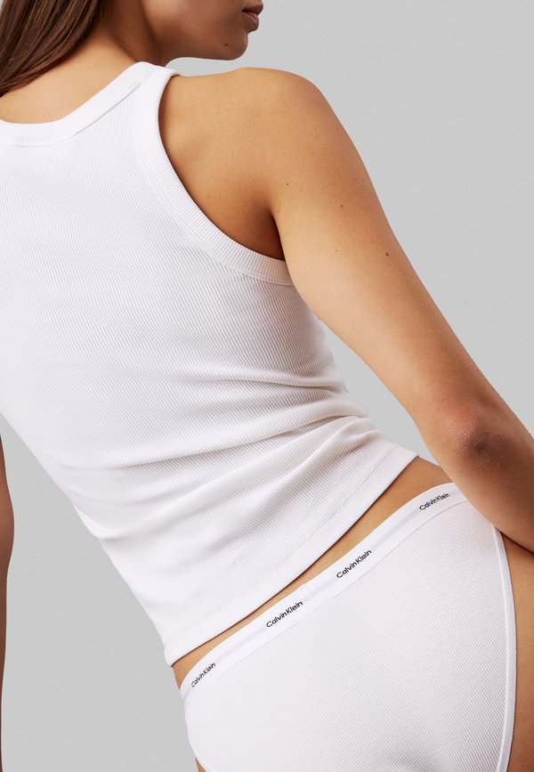 STRING BIKINI COTTON STRETCH RIB - Briefs2