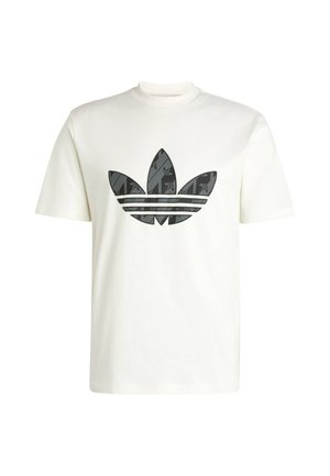 adidas Originals, ADIDAS ORIGINALS MONOGRAM TEE - Triko s potiskem - cloud white