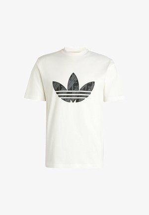 adidas Originals, ADIDAS ORIGINALS MONOGRAM TEE - T-shirts print - cloud white