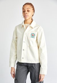 Obey Clothing ROSE CHORE JACKET - Poletna jakna - whisper white