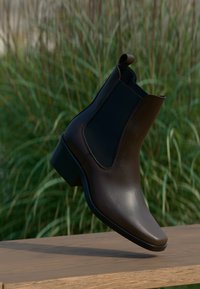 Não selecionado, dark brown