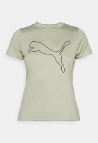 ESSENTIAL LOGO TEE - Sport T-shirt - lux army heather