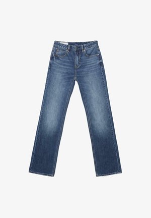 Stradivarius, D98 VINTAGE EFFECT - Straight leg -farkut - moon washed