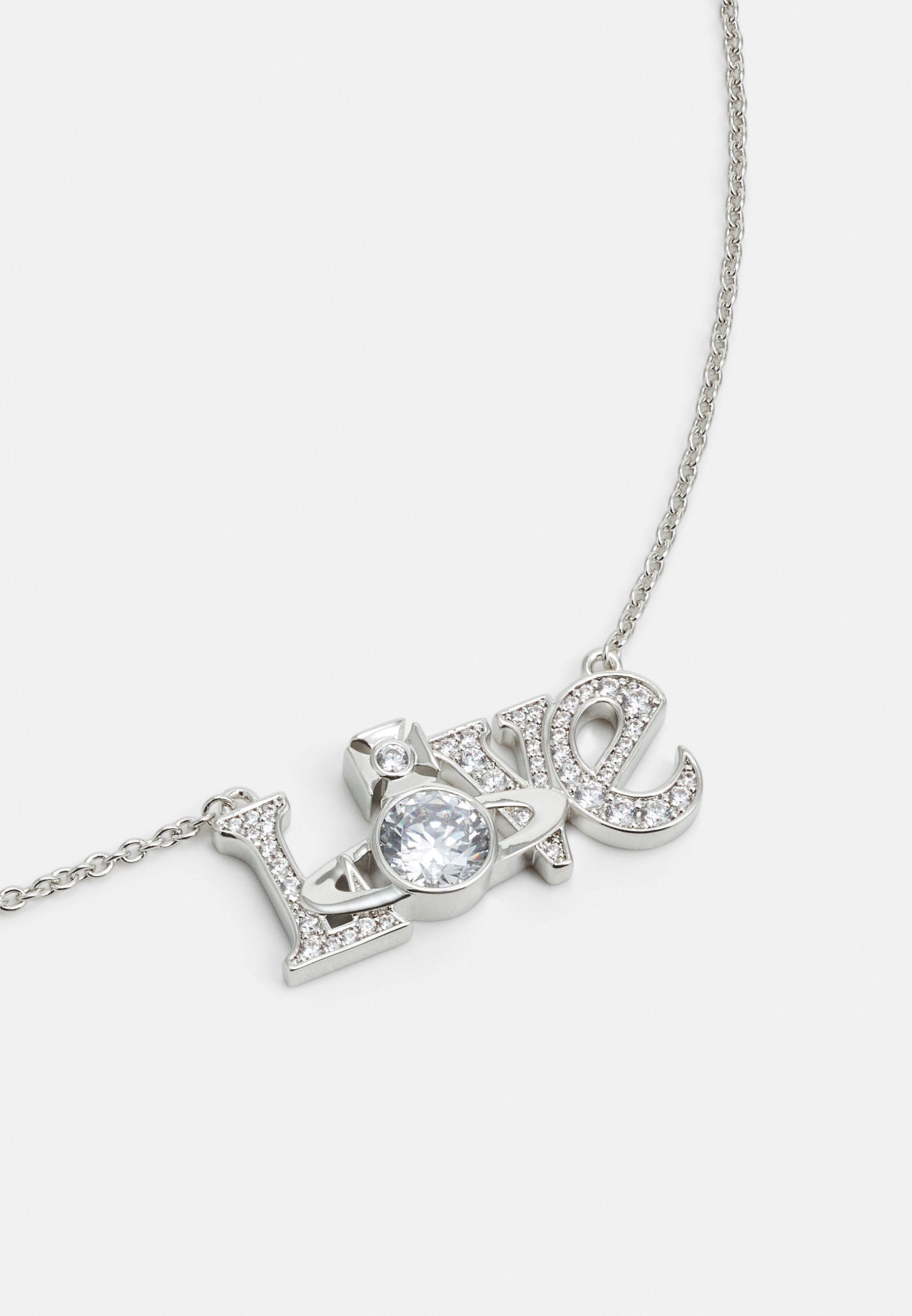【VIVIENNEWESTWOOD】 ☆送料関税込み☆ Roderica Necklace Roderica crystal-embellished necklace in gold - Vivienne