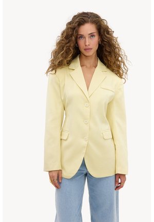 LOAVIES, STORY IN THE LEAVES - Manteau court - solid yellow light