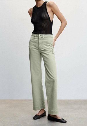 Mango, Jean flare - green