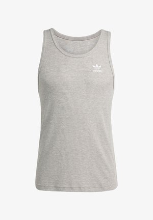 adidas Originals ESS TANK - Top - medium grey heather white