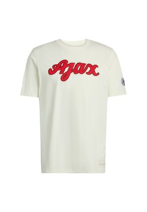adidas Performance, ADIDAS PERFORMANCE AJAX AMSTERDAM US T-SHIRT - Fanartikel - off white