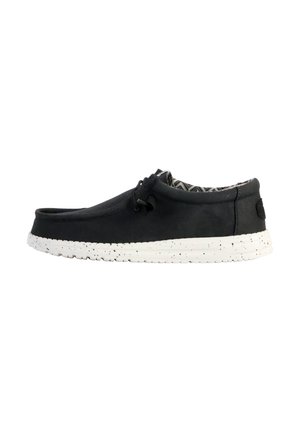 WALLY - Chaussures à lacets - noir blanc