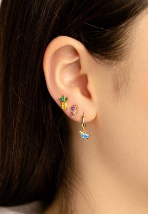 SEA SEAHORSE - Single earring - gold-coloured