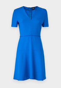 Selected, bright blue