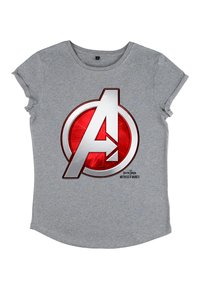 Henry Tiger MARVEL DOCTOR STRANGE IN THE MULTIVERSE OF MADNESS AVENGERS LOGO - T-shirt z nadrukiem