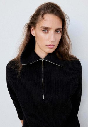 Mango, ADULT - Pullover - dark heather grey