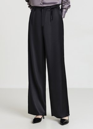 Calliope PALAZZO SIMIL  - Pantalon classique - ultrablack