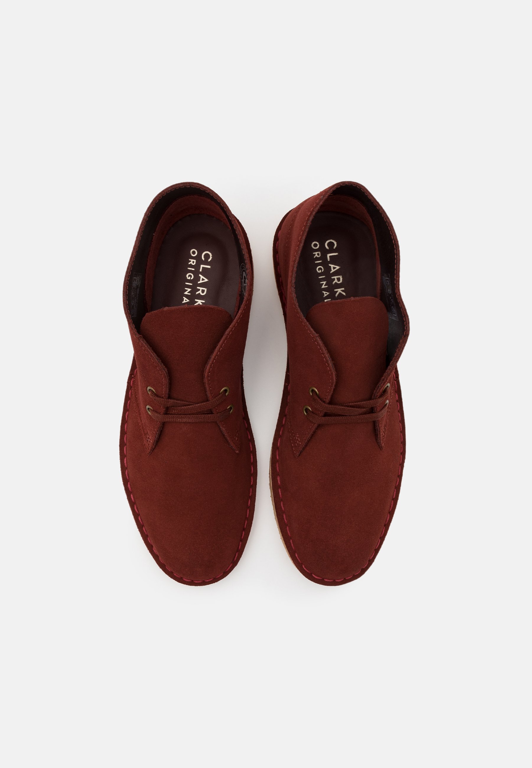 Clarks Originals DESERT BOOT Casual snøresko rust brown Clarks Originals DESERT Casual snøresko brown Zalando.no