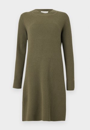 CLOSED CREW NECK DRESS LONG SLEEVE - Robe pull - forest green