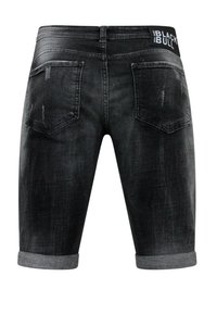 Local Fanatic WITH PAINT SPLATTER - Jeansshort - zwart