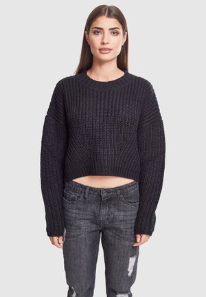 Urban Classics WIDE OVERSIZE  - Jumper - black