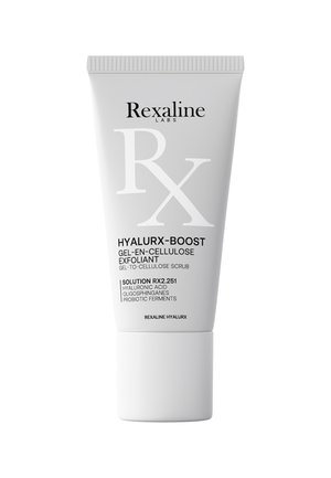 REXALINE GESICHTSPEELING HYALURX-BOOST GEL-TO-CELLULOSE SCRUB - Gesichtspeeling - transparent