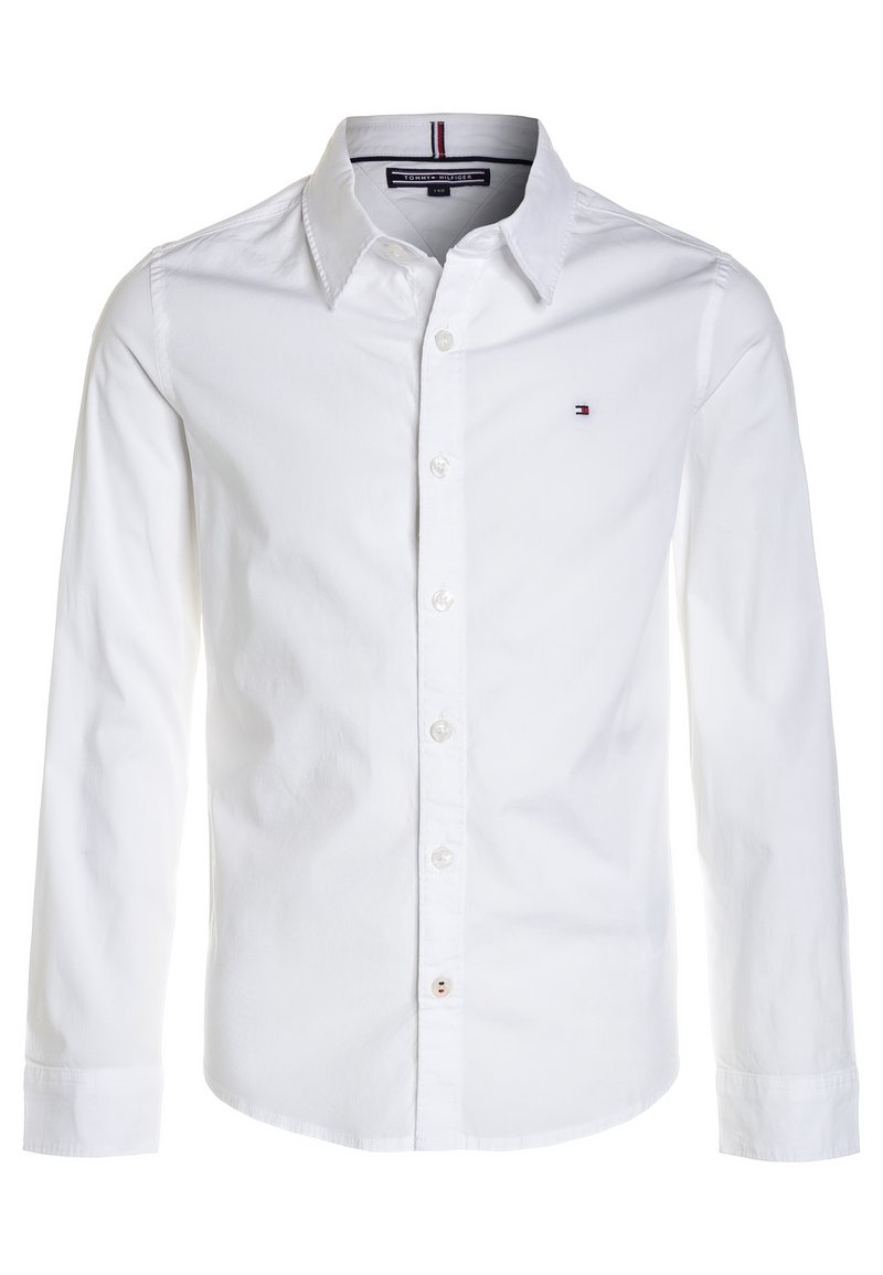 Tommy Hilfiger BOYS SOLID STRETCH - Camicia - bright white