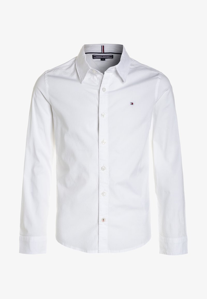 Tommy Hilfiger BOYS SOLID STRETCH - Camicia - bright white