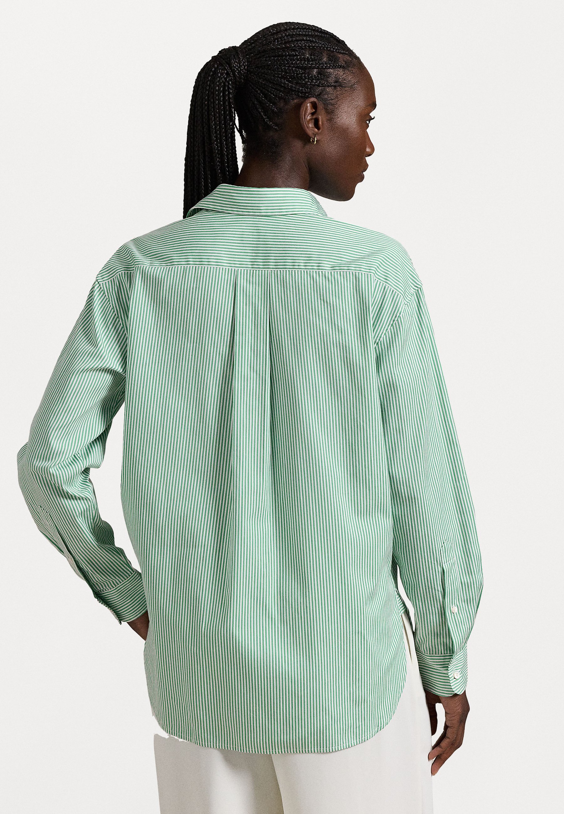 売れ筋商品|||ラルフローレン シャツ レディース トップス Button-down blouse - haven green Polo Ralph Lauren LONG SLEEVE BUTTON FRONT SHIRT - Button