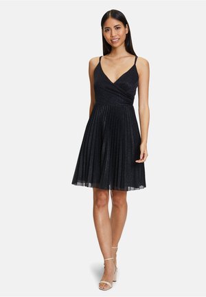 Vestito Lungo Vera Mont In Pizzo E Chiffon – Manica Mezza, Scollo Rotondo, Chiusura Lampo – Eleganza Femminile Per Occasioni Speciali
