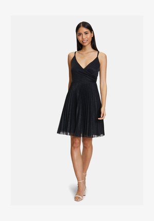 Vestito Lungo Vera Mont In Pizzo E Chiffon – Manica Mezza, Scollo Rotondo, Chiusura Lampo – Eleganza Femminile Per Occasioni Speciali