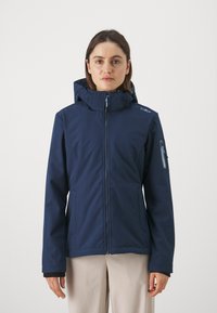 CMP - WOMAN JACKET ZIP HOOD - Jachetă softshell - blue sky Imagine miniatură 1