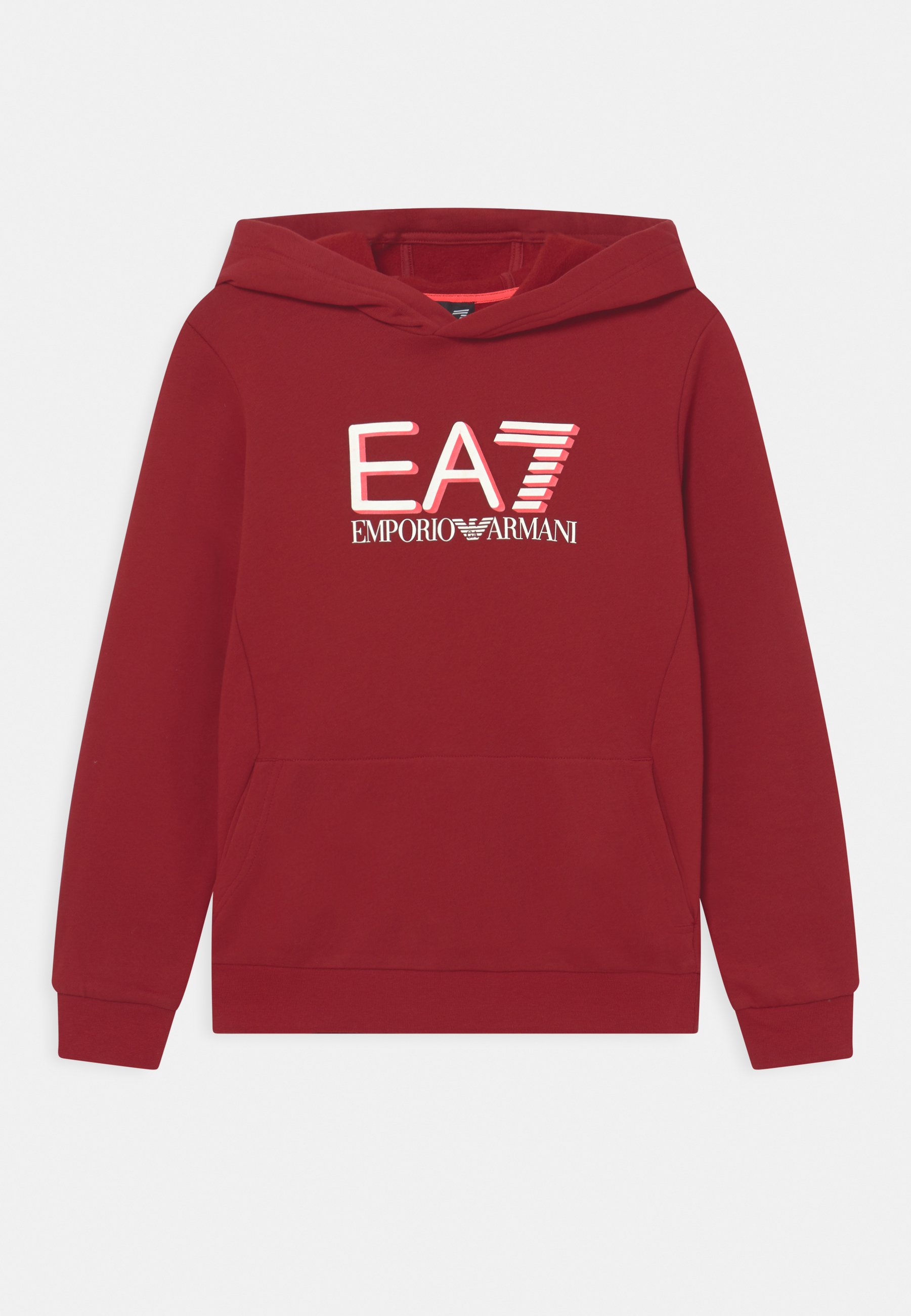 EA7 Emporio Armani Sudadera - red dahlia/rojo - Zalando.es