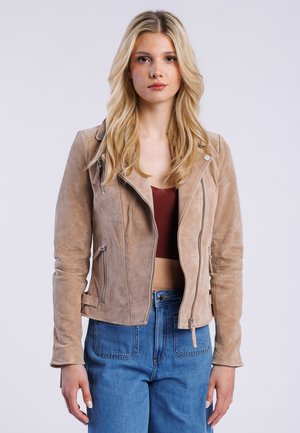 Freaky Nation SHORTJACKET BIKER PRINCESS - Giacca di pelle - jute