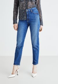 Lee - CAROL - Jeans straight leg - stone/blue denim Miniatyrbild 1