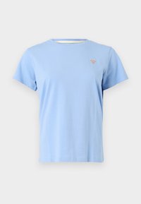 Paprasti marškinėliai - fresh zendy blue