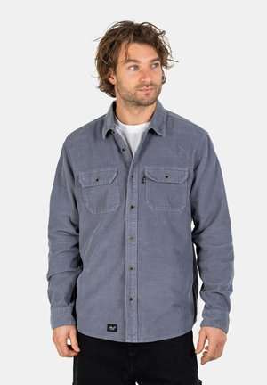 DUAL CORD - Shirt - grey blue