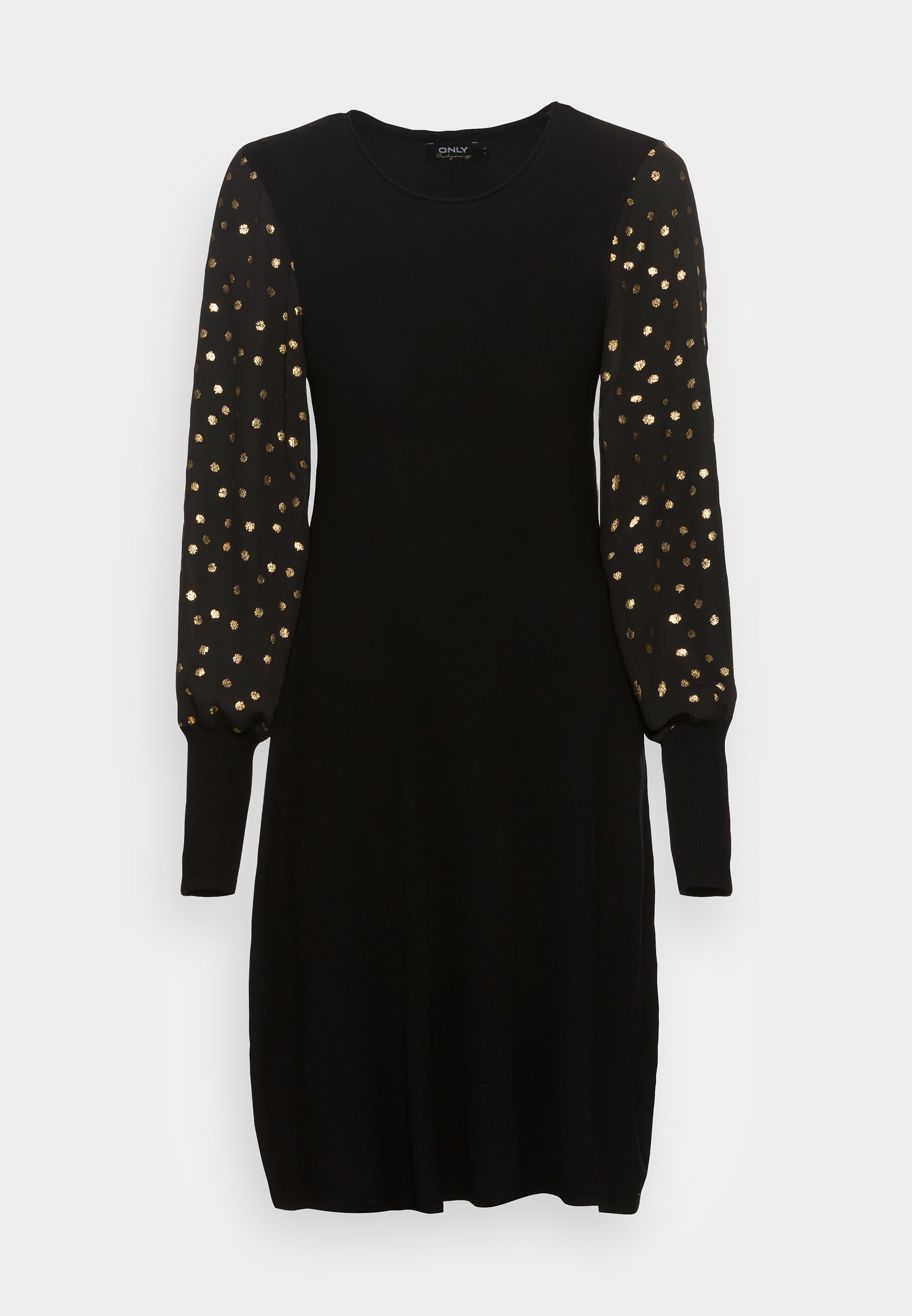 ONLY Tall ONLJUNABELLE DRESS Strickkleid black/schwarz Zalando - Main Image